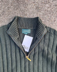 Ralph Lauren Half Zip Strick Sweater