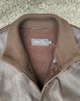 Stewart schwere Lederjacke Braun