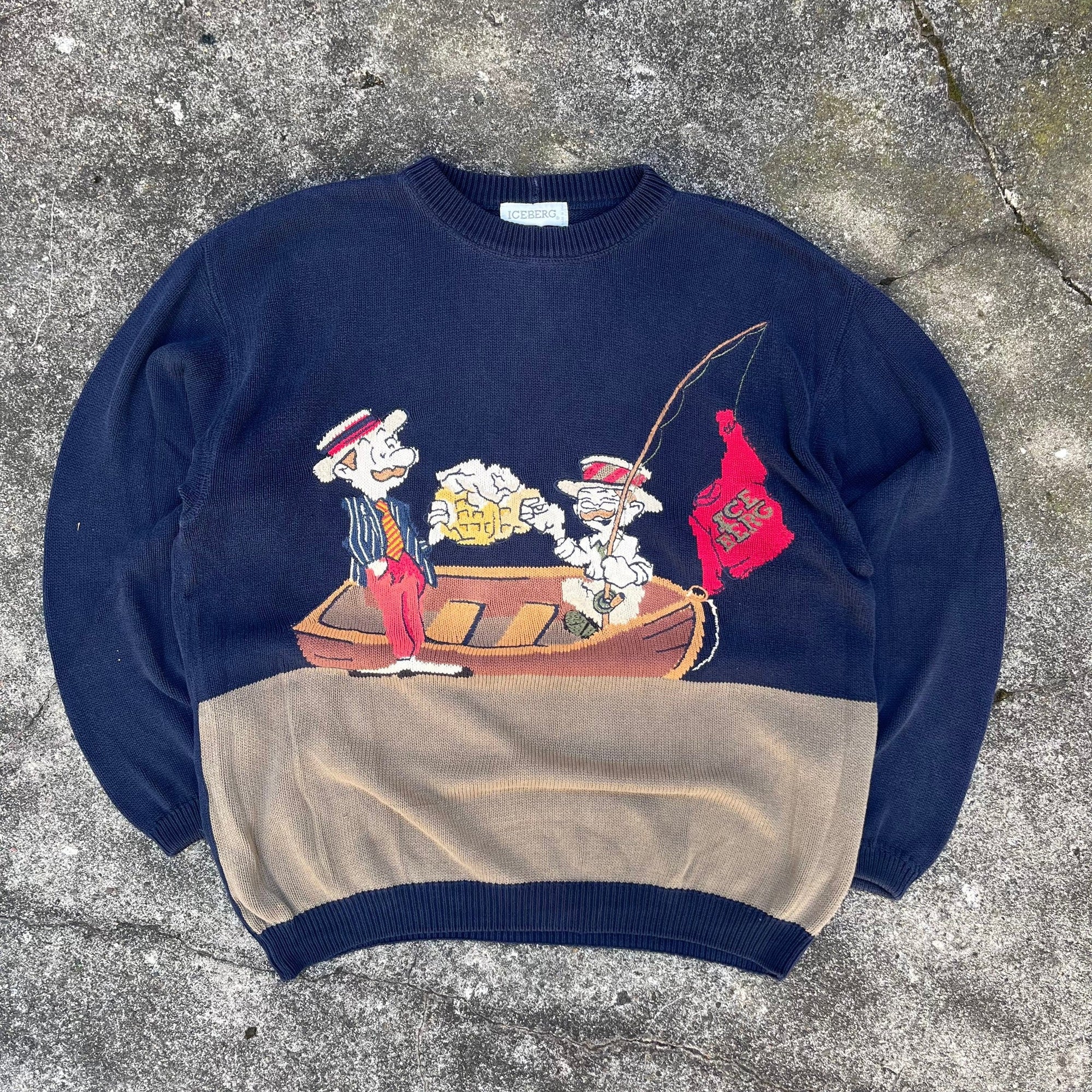 Vintage Iceberg Strickpullover