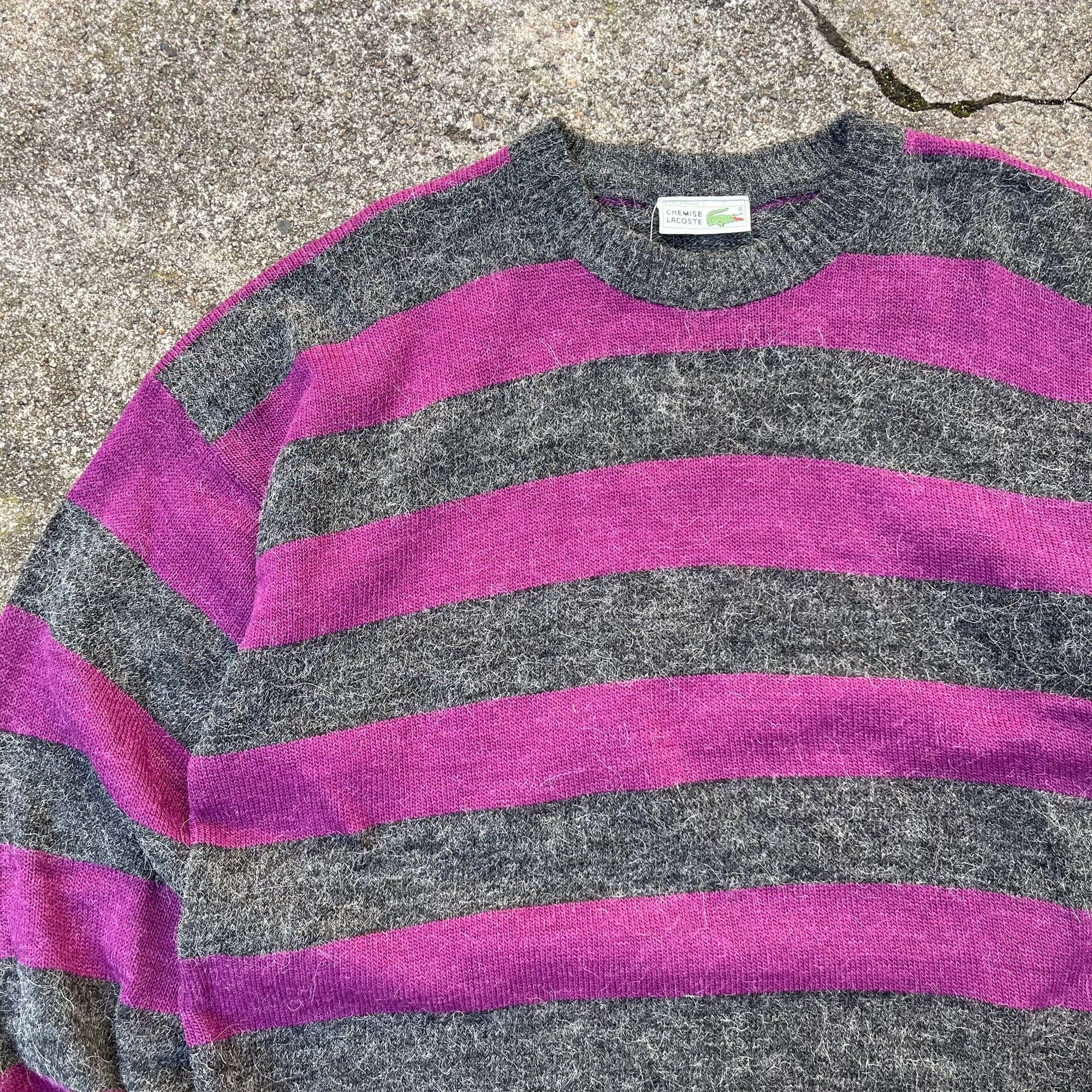 Vintage Lacoste Alpaca Knit Sweater