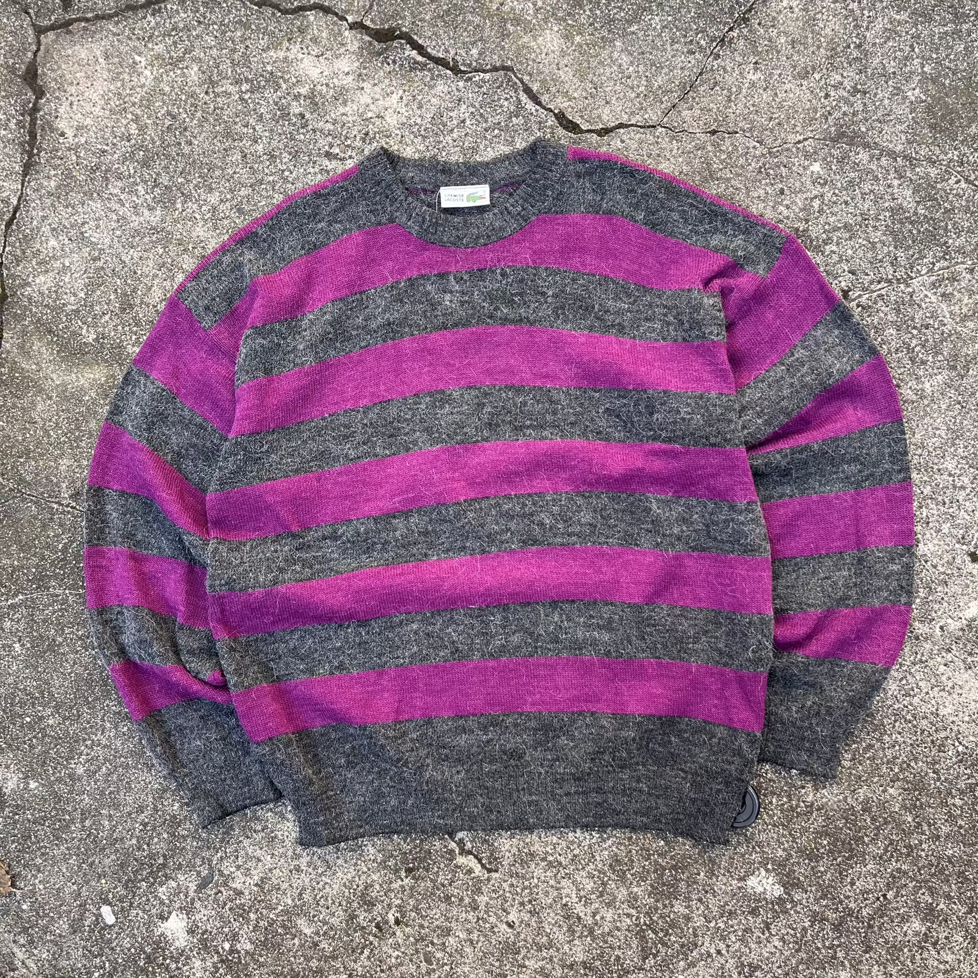 Vintage Lacoste Alpaca Knit Sweater